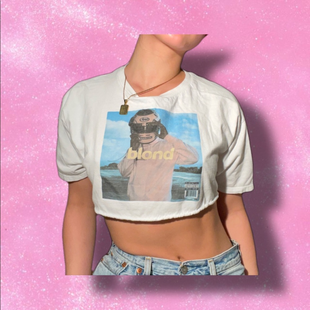 LITTLE FRANK OCEAN CROP TOP💕
